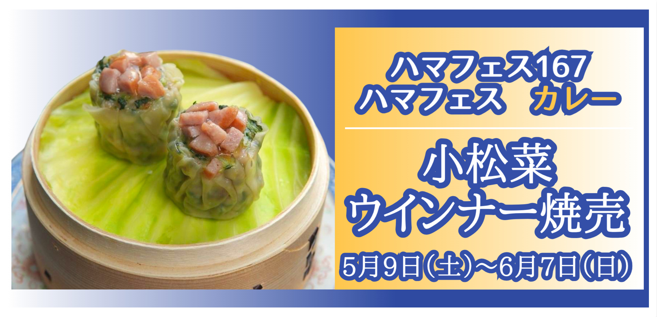 ハマフェスＹ167「ハマフェスカレー」に参加します！